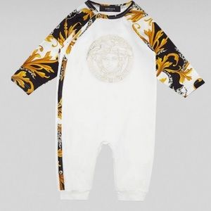 - Versace baby romper